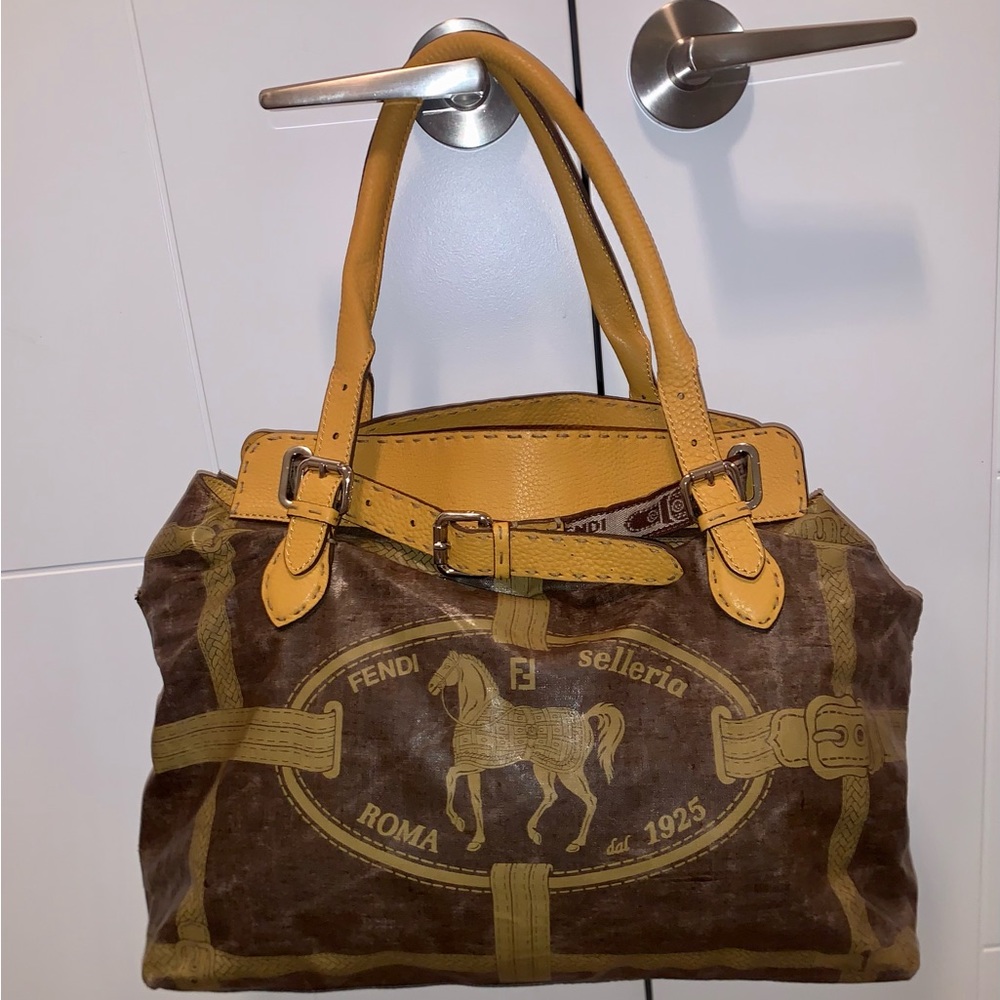Guaranteed Authentic Fendi Selleria Borghese